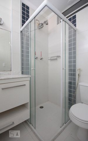 Apartamento para alugar com 115m², 3 quartos e 2 vagasBanheiro da Suíte 1