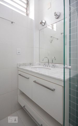 Apartamento para alugar com 115m², 3 quartos e 2 vagasBanheiro da Suíte 1
