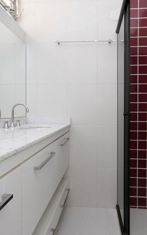 Apartamento para alugar com 115m², 3 quartos e 2 vagasBanheiro da Suíte 3