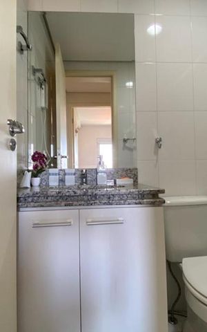 Apartamento à venda com 85m², 2 quartos e 2 vagas Apartamento à venda com 85m², 2 quartos e 2 vagasBanheiro