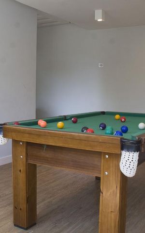 Studio para alugar com 35m², 1 quarto e sem vaga Studio para alugar com 35m², 1 quarto e sem vagaSalão de Jogos