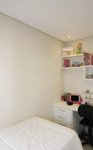 Apartamento à venda com 81m², 3 quartos e 1 vagaQuarto 2