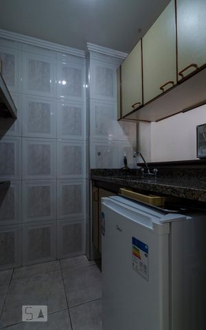 Studio à venda com 44m², 1 quarto e 1 vagaCozinha