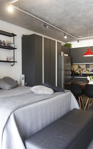Studio à venda com 40m², 1 quarto e sem vagaStudio