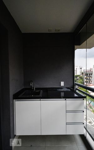 Studio para alugar com 31m², 1 quarto e sem vagaVaranda