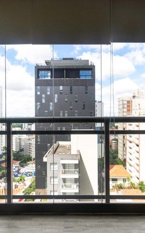 Studio para alugar com 30m², 1 quarto e sem vagaVaranda