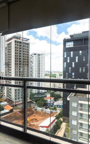 Studio para alugar com 30m², 1 quarto e sem vagaVaranda