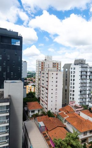 Studio para alugar com 30m², 1 quarto e sem vagaVaranda