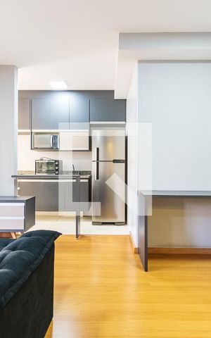 Apartamento para alugar com 42m², 1 quarto e 1 vaga Apartamento para alugar com 42m², 1 quarto e 1 vagaSala