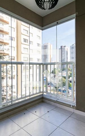 Apartamento para alugar com 42m², 1 quarto e 1 vaga Apartamento para alugar com 42m², 1 quarto e 1 vagaVaranda