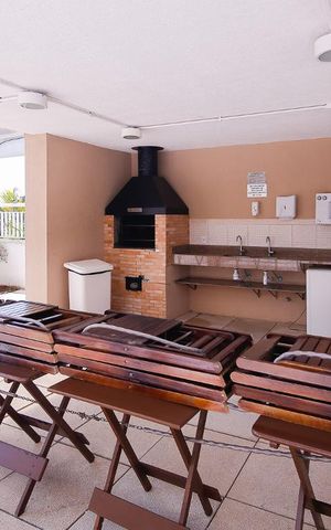 Apartamento à venda com 67m², 2 quartos e 1 vaga Apartamento à venda com 67m², 2 quartos e 1 vagaChurrasqueira