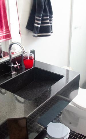 Casa para alugar com 120m², 2 quartos e 2 vagasBanheiro Social