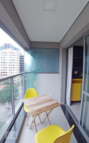 Studio à venda com 30m², 1 quarto e 1 vagaVaranda