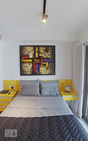 Studio à venda com 30m², 1 quarto e 1 vagaKItnet