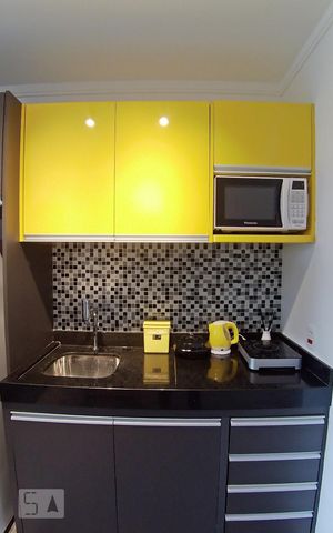Studio à venda com 30m², 1 quarto e 1 vagaKItnet