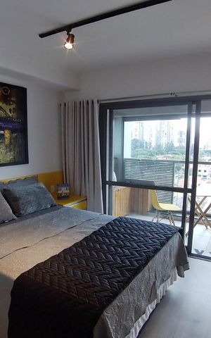 Studio à venda com 30m², 1 quarto e 1 vagaKitnet