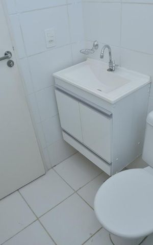 Apartamento à venda com 48m², 2 quartos e 1 vagaBanheiro Social