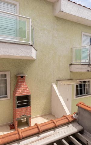 Casa de condomínio à venda com 60m², 2 quartos e 1 vaga Casa de condomínio à venda com 60m², 2 quartos e 1 vagaVista do quarto 2
