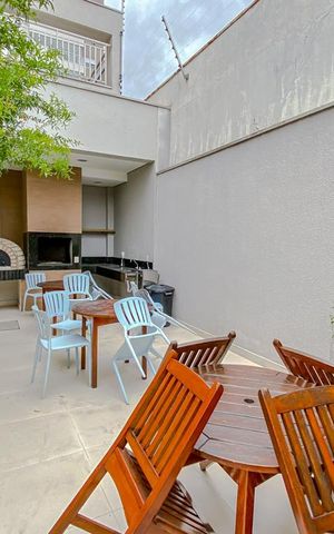 Apartamento à venda com 63m², 2 quartos e 1 vagaChurrasqueira