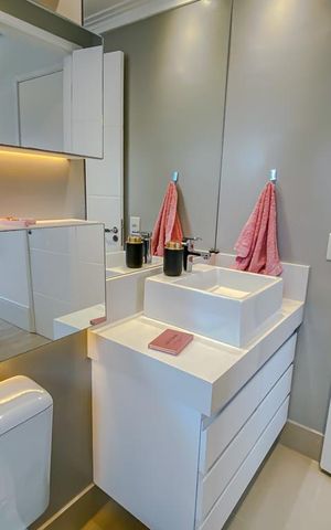 Apartamento à venda com 63m², 2 quartos e 1 vagaBanheiro