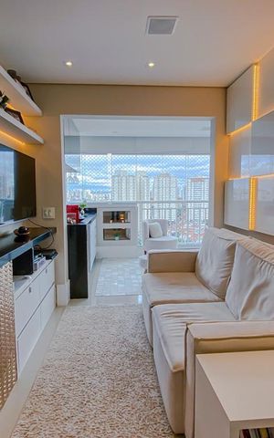 Apartamento à venda com 63m², 2 quartos e 1 vagaSala