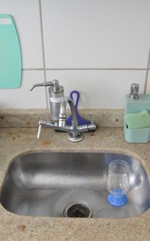 Apartamento à venda com 52m², 2 quartos e 1 vagaCozinha - Torneira