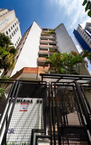 Apartamento à venda com 55m², 1 quarto e 1 vagaFachada