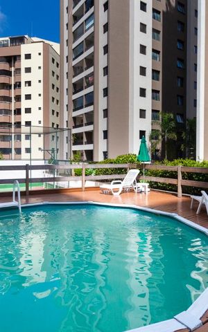 Apartamento à venda com 55m², 1 quarto e 1 vagaPiscina