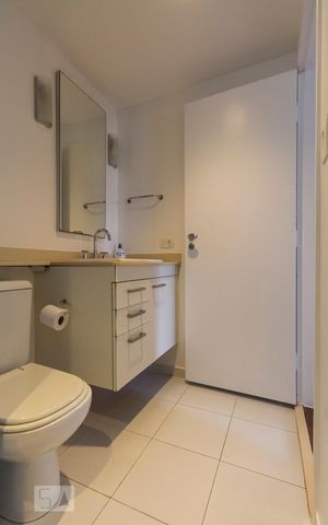 Apartamento à venda com 55m², 1 quarto e 1 vagaBanheiro