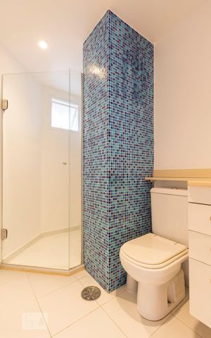 Apartamento à venda com 55m², 1 quarto e 1 vagaBanheiro