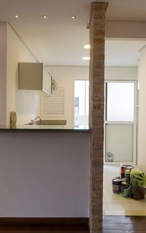 Apartamento à venda com 55m², 1 quarto e 1 vagaCozinha