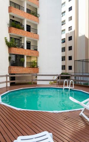 Apartamento à venda com 55m², 1 quarto e 1 vagaPiscina