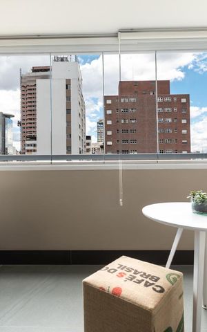 Studio para alugar com 37m², 1 quarto e 1 vagaStudio