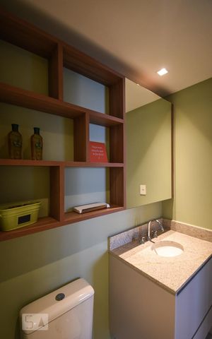 Studio para alugar com 37m², 1 quarto e 1 vagaBanheiro