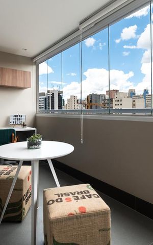 Studio para alugar com 37m², 1 quarto e 1 vagaStudio