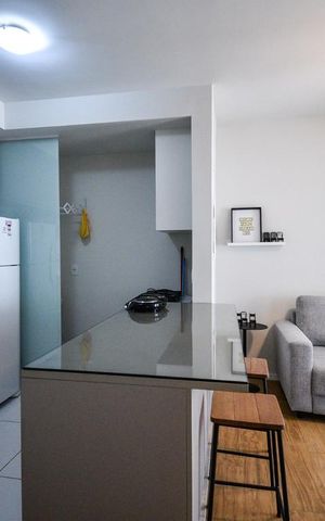 Apartamento para alugar com 50m², 1 quarto e 1 vagaSala/Cozinha