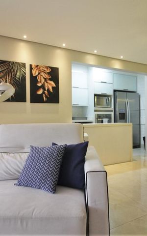 Apartamento à venda com 59m², 1 quarto e 2 vagasSala