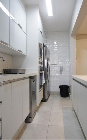 Apartamento à venda com 59m², 1 quarto e 2 vagasCozinha