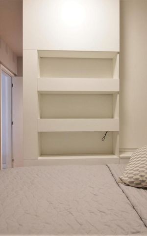 Apartamento à venda com 59m², 1 quarto e 2 vagasSuíte