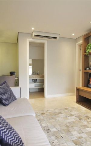 Apartamento à venda com 59m², 1 quarto e 2 vagasSala