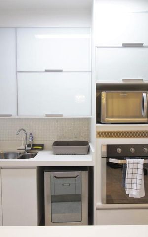Apartamento à venda com 59m², 1 quarto e 2 vagasCozinha