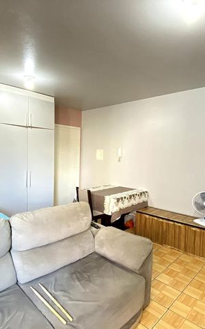 Apartamento à venda com 35m², 1 quarto e sem vagaSala e Dormitório
