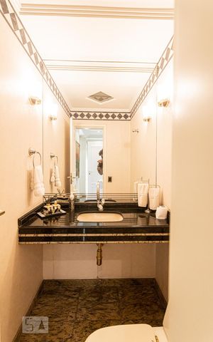 Apartamento para alugar com 496m², 5 quartos e 5 vagas Apartamento para alugar com 496m², 5 quartos e 5 vagasLavabo- Cobertura