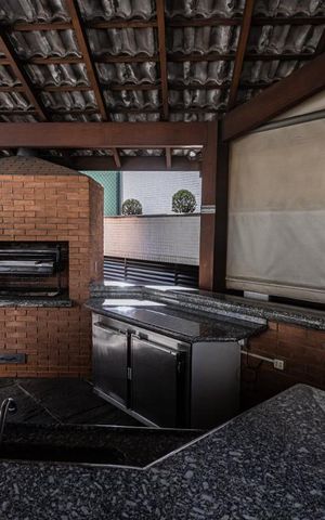Apartamento para alugar com 496m², 5 quartos e 5 vagas Apartamento para alugar com 496m², 5 quartos e 5 vagasÁrea comum - Churrasqueira
