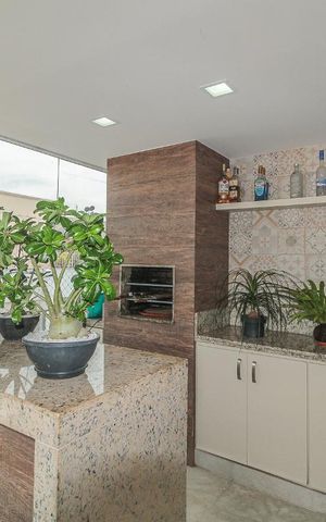 Apartamento à venda com 169m², 3 quartos e 2 vagas Apartamento à venda com 169m², 3 quartos e 2 vagasÁrea Externa - Gourmet