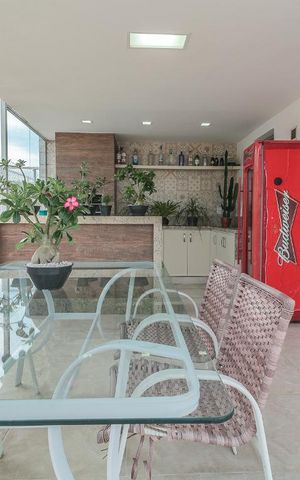 Apartamento à venda com 169m², 3 quartos e 2 vagas Apartamento à venda com 169m², 3 quartos e 2 vagasÁrea Externa - Gourmet