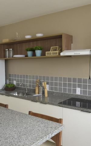 Apartamento à venda com 60m², 2 quartos e 1 vagaSalão de Festa