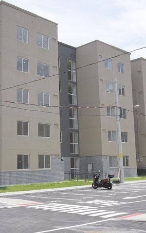 Apartamento à venda com 60m², 2 quartos e 1 vagaFachada do bloco