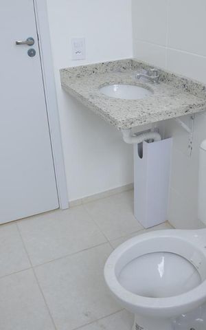 Apartamento à venda com 60m², 2 quartos e 1 vagaBanheiro Social