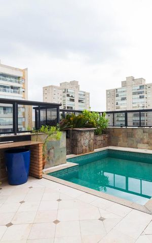 Apartamento à venda com 514m², 3 quartos e 5 vagasPiscina - Cobertura